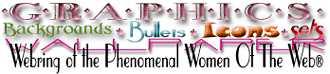 This webring is open to all sites on the internet featuring graphics. If you would like to join this ring, CLICK HERE.